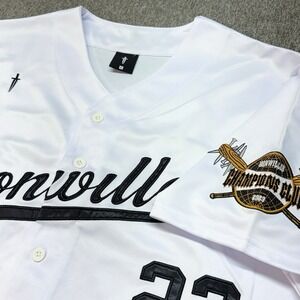 Ironwilled Baseball Jersey Men's XL Champions Club 2023 Embroidered Baggy Rare
